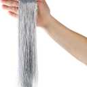 Tuanse Christmas Tree Decoration Icicles Tinsel for DIY Decoration