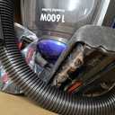 Canister Vacuum Cleaner, 32Kpa 1600W Cyclon Power, Dust Full Indicator, Double HEPA Filters, 3.7Qt Large Capacity, Lightweight Vac for Hard Floors, Carpets, Pet Hair, Blue