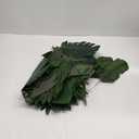 xinlong 78 Pcs 8 Kinds Fake Leaves Artificial Leaves Big Tropical Palm Leaves Monstera Leaf Faux Leaves for Safari Jungle Hawaiian Dinosaur Luau Party Table Decoration Wedding Birthday, Green