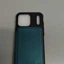 Vinich for iPhone 17 Pro Max Wallet Case with Card Holder, RFID Blocking Credit Slots Kickstand Shockproof Phone Cover Fit for iPhone 17 Pro Max 6.9" Bluish Green