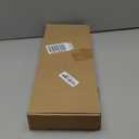 Youeon 2 Pcs Clear Acrylic Magazine Holder Wall Mount, 17 Inch Hanging Magazine Rack with Hardware, Floating Bookshelf Brochure Display Organizer for Home, Office, Reception Area