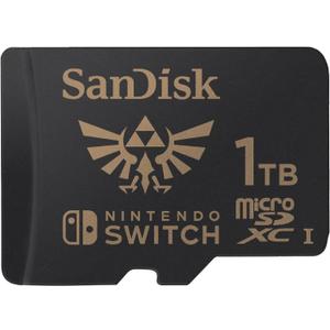 SanDisk 1TB microSD-Card Licensed for Nintendo-Switch - Made for Nintendo-Switch 1, OLED, and Lite - SDSQXAO-1T00-GN6ZN