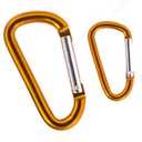 KingChain Aluminum D Ring Carabiner Clip Packages -  Big Hair Claw Clips Nonslip Large Claw Clip for Women and Girls Thin Hair, Strong Hold Hair Clips for Thick Hair(pc 1)