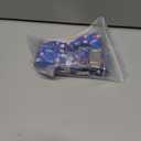 Unique style paws Independence Day Flag Dog Collar, Best for Small Medium Large Boys Girls Dogs (XL, ice flag flower)