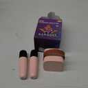 Karaoke Machine for Kids Adults, Bluetooth Mini Speaker with 2 Wireless Microphones, TOP Christmas Birthday Gifts Toys for Girls Ages 3, 4, 5, 6, 7, 8, 9,10,11,12+ Years Old Toddler (Light pink)