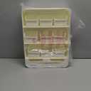 Mind Reader Tea Bag Organizer, Tea Station Organizer, Countertop Storage, Kitchen, Plastic, 10.25"L x 3.25"W x 13.75"H, White