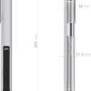 Ghostek Covert Clear Pixel 9 Pro Fold Case with Built-in Kickstand and Full Hinge Protection Shockproof Protective Phone Cover Designed for 2024 Google Pixel 9 Pro Fold (8") (Clear)