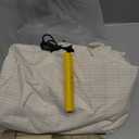 Grounding Sheets King, 90% Organic Cotton+ 10% Pure Silver Fiber,Grounded Bed Sheet Kit, Deep Pocket Grounded Bed Sheet, Relieves Pain - Used for Healthy Sleep Therapy (White, King)