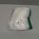 IVON 15.5 Inches White Round Faux Fur Rug, Fluffy Rug Cushion for Chair, Background for Nail Desk Photos