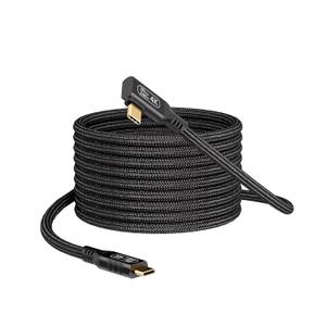 16.5FT USB C to USB C Cable, 20Gbps Data Transfer, 4K 60Hz Video, 100W Fast Charging, Compatible with iPhone 15/16, MacBook Pro, Samsung Galaxy S21/S22/S23