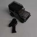 MN99S RC Rock Crawler 4x4 Land Rover RC Crawler 1/12 Scale Remote Control Truck All Terrain Proportional Throttle Steering 280 Motor Upgraded Chassis 2 Batteries Hobby Toy for Adult