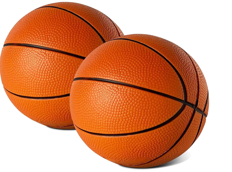 Botabee Foam Mini Basketballs - Small Foam Basketball for Trampoline - Soft, Lightweight Orange Balls for Indoor or Outdoor Play - Compatible with Mini Hoop Sets - Ideal for All Ages