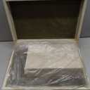 Photo Storage Boxes PU Leather Set of 2 with Lids for Pictures Keepsakes Home Decor