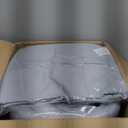 MAXYOYO Futon Mattress, Padded Japanese Floor Mattress Quilted Bed Mattress Topper, Extra Thick Folding Sleeping Pad Breathable Floor Lounger Guest Bed for Camping Couch, Grey, Full