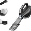 BLACK+DECKER dustbuster reveal Handheld Vacuum Cordless, Car Vacuum Portable Cordless, LED Light, Long Run Time, Rechargeable Lightweight Dust Buster, Includes Crevice Tool, Charging Base (HLVD320B42)