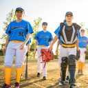 Haysandy Baseball or Softball Sock and Belt Combo Set 3 Football Baseball Socks with Softball Belt for Youth Boys Kids (Yellow, XL)