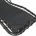 Hammock Chair Replacement Fabric 88"27" Heavy-Duty 600D Oxford Seat with Carabiners | UV-Resistant & Waterproof Swing Replacement for Patio & Garden (Fits Most Standard Frames, Black)