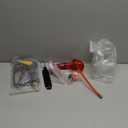 Replacement Short Pressure Washer Swivel with M22 Inlet-14mm & Brass Foam Cannon Wide Mouth Adjustable Thick Foam with 1/4 Quick Plug, Spray Kit