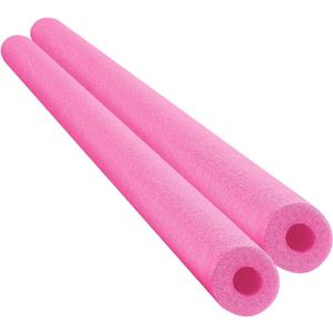 Chochkees Floating Pool Noodles Foam Tube 2-Pack, Thick Hollow Noodles for Floating in The Swimming Pool, 52" Inches Long
