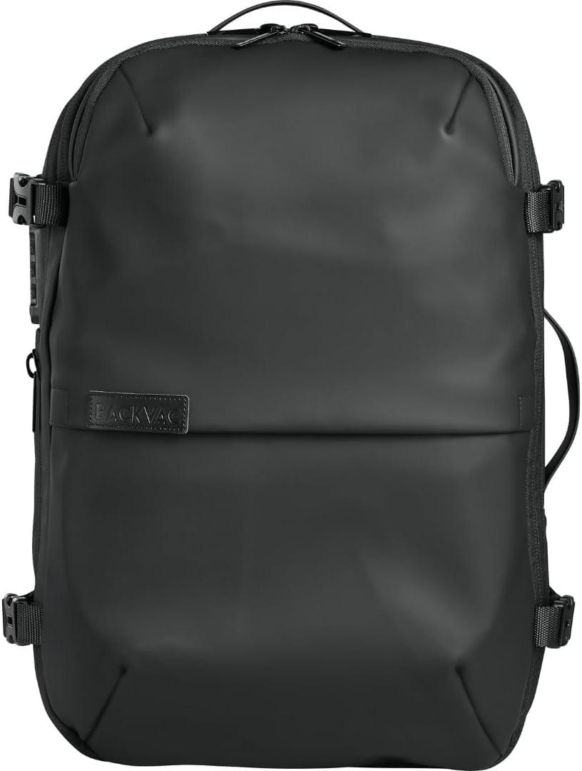 Travel Backpack 60L Expandable Air Compression System Water Resistant TSA Lock Carry-On Suitcase Luggage (Air Pump Not Included)