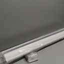 Persilux Cordless Zebra Blinds for Windows (35" W x 64" H, White) with Upgraded Cassette Free-Stop Light Filtering Dual Layers Sheer Roller Shades for Home and Office