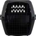 Petmate Pet Porter Dog Kennel 24", Dark Gray & Black, for Pets 15-20lbs