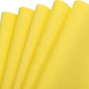 MECCANIXITY EVA Foam Sheets Lemon Yellow 19.7 Inch x 35.4 Inch 1mm Thick Crafts Foam Sheets for Costumes, Arts and Crafts Projects Pack of 5