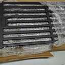 4PCS Grill Grates Replacement Parts, Grill Grates Replacement Cast Iron 19 3/4" for Chargriller 2121, 2123, 2222, 2828, 3001, 3030, 3725, 4000, 5050, 5252, 5650,9020
