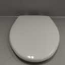 Bemis 7300SLEC Slow Close Toilet Seat, Easy Clean Hinges and Durable Plastic Seat, Made in USA, Elongated, White