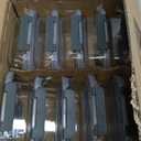 KOMUEE 10 Packs 22 oz Glass Meal Prep Containers, Glass Food Storage Containers with Lids, Airtight Lunch Boxes BPA Free, Microwave and Freezer Safe (Gray)