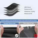 QUNSUNUS Waterproof Truck Cover for Chevrolet C/K 1500/2500/3500 1988-1999, Outdoor Truck Cover with Zipper, Full Exterior Car Covers for Automobiles All Weather with Wind, Sun, UV and Dust Protection