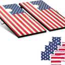 Cornhole Board Set Cornhole Games for Adults Portable Choose Regulation or Tailgate Size