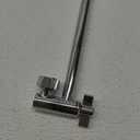 Lordear Shower Head Extension Arm 11 Inch Chrome, Adjustable Shower Arm Extension, Solid Stainless Steel Shower Extender for ShowerHead, Showerhead Extender With Universal Connection