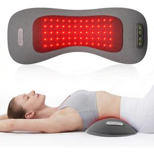 FliKEZE 4-in-1 Back Massager with Red Light 660/850nm Cordless 5000mAh