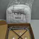 Zakkart Cat Window Perch - 100% Metal Supported from Below - Comes with Warm Spacious Pet Bed - Cat Window Hammock for Large Cats & Kittens - for Sunbathing, Napping & Overlooking (White)