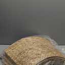 36in Large Christmas Tree Collar - Woven Hyacinth Tree Collars for Artificial Trees - Rattan Rustic Farmhouse Basket for Tree Base Cover with Cord Cut-Out for 7.5ft 9ft 10ft Tree (Natural)