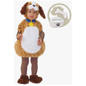 Spooktacular Creations Halloween Puppy Costume for Kids, Toddler Puppy Costume for Baby Halloween Animal Dress Up Party, Size 18-24 M