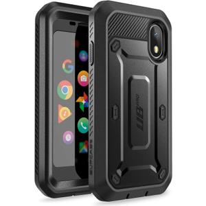 SUPCASE Unicorn Beetle Pro Series Case for Palm with Built-in Screen Protector (2018 Release), Retail Package Without Holster (Black)