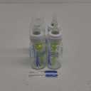 Dr. Brown's Anti-Colic Options+ Narrow Glass Baby Bottle with Level 1 Slow Flow Nipple, BPA-Free, 4 oz/120mL, 4-Pack