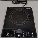 Mueller RapidTherm Portable Induction Cooktop, 1800W Hot Plate Electric Stove Top Burner. 8 Temp Levels, Auto-Off & Pot Detection, LED Display, Child Lock, 4 Programs, Burners for Cooking
