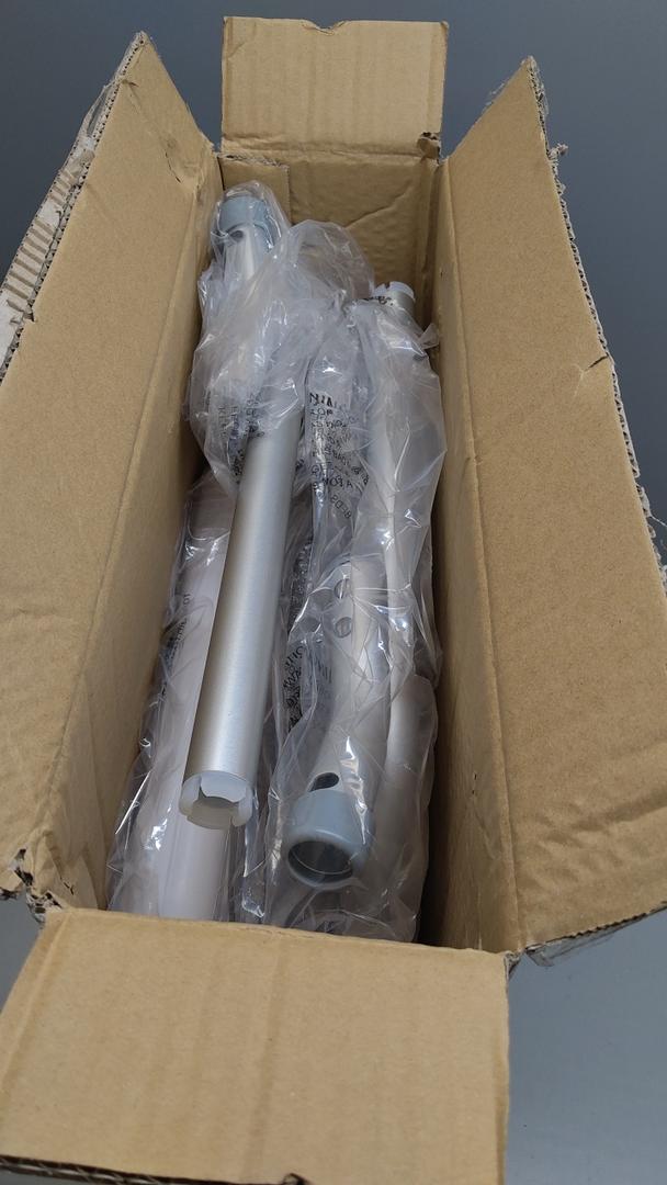 Vaunn Medical Deluxe Spa Shower Chair with Arms and Back, Bath Seat for Seniors, 350 lbs Max Weight, White With Light Gray Arms