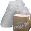 Fairfield The Original Poly-Fil, Premium Polyester Fiber Fill, Soft Pillow Stuffing, Stuffing for Stuffed Animals, Toys, Cloud Decorations, and More, Machine-Washable Poly-Fil Fiber Fill, 6.5 lbs. Box (White)