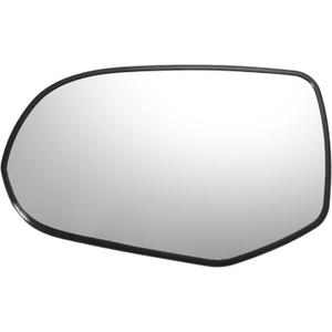 X AUTOHAUX Car Rearview Left Driver Side Mirror Glass Replacement W/Backing Plate Heated White Glass for Honda Odyssey 2006-2008