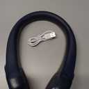 Neck Fan, USB Rechargeable Personal Fan, 4000 mAh Battery Operated, 3 Speeds Adjustable, Faster Cooling, Ultra Quiet, Suitable for Home, Office, Travel, Sports (Blue)