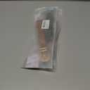 2 x WERFORU 2 Pack Womens Skinny Elastic Waist Belt With Gold Buckle Thin Stretchy Belt for Dress Jeans (A-black+brown)