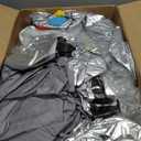 Joiedomi 7 ft Tall Halloween Inflatable Outdoor Decoration, Alien Inflatable Halloween Decor Outdoor with Animated LEDs, Blow Ups Alien Decorations with Test Tube for Yard Garden Lawn Decor