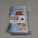 Magnetic Tiles Mini Travel Toddler Set, Magnetic Blocks Building Kids Toys & Games, Montessori Preschool Classroom Must Haves Educational Learning Sensory Toys for 3+ Year Old Boys Girls Birthday Gift (Color-5)