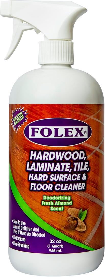 FOLEX Hardwood, Laminate, Tile, Hard Surface & Floor Cleaner, 32oz