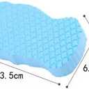 3D Magic Body Scrubber Exfoliator Bath Sponge, Super Soft Shower Exfoliating Dead Skin Remover for Adults, Children & Pregnant Women, Skin Friendly &Reusable for All Skin Types(Blue+Pink+Gray) 3 Pack