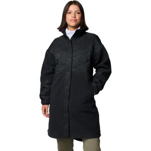 Columbia womens Cloud Point Long Fleece (Small, Black)